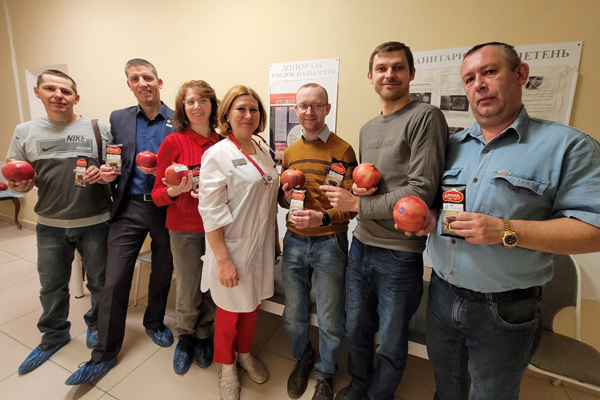 В отделении переливания крови Коломенской областной больницы в Подмосковье прошла корпоративная донорская акция